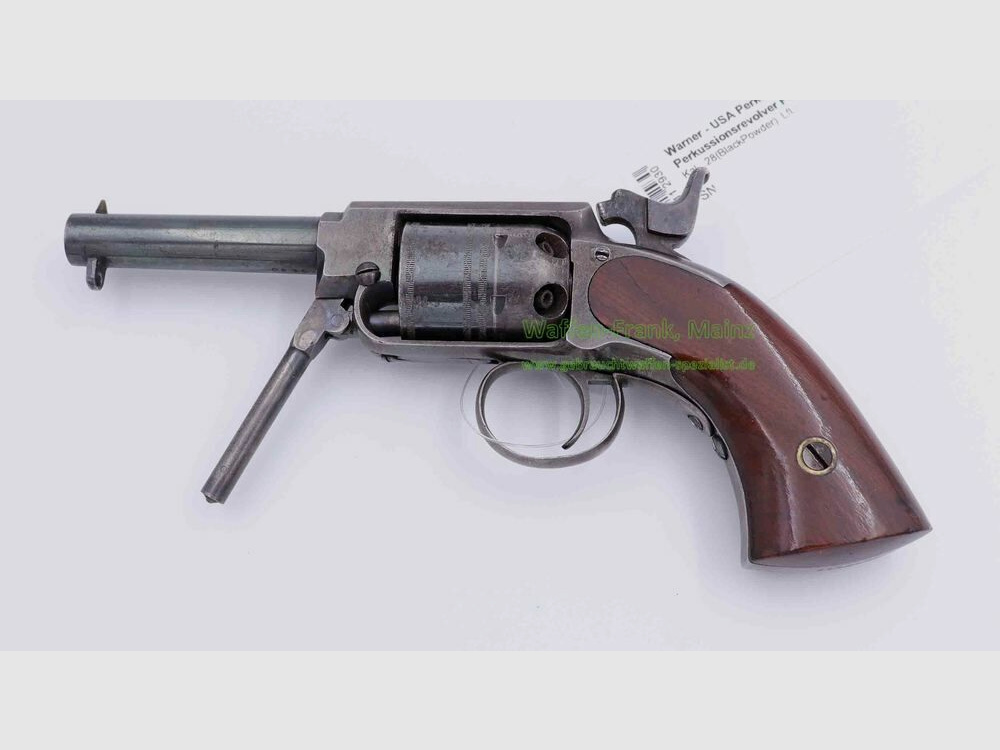 Warner - USA Perkussionsrevolver Patent1857