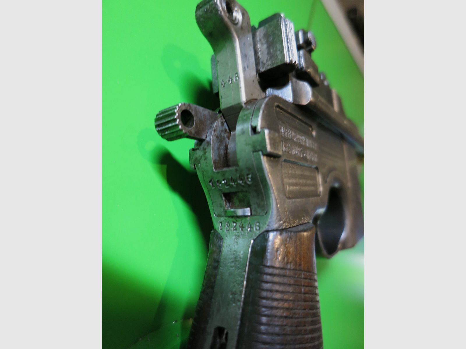 Mauser C96, Broomhandl, Mauser Oberndorf, Kal. 7,63 Mauser, nummerngleich   #26-