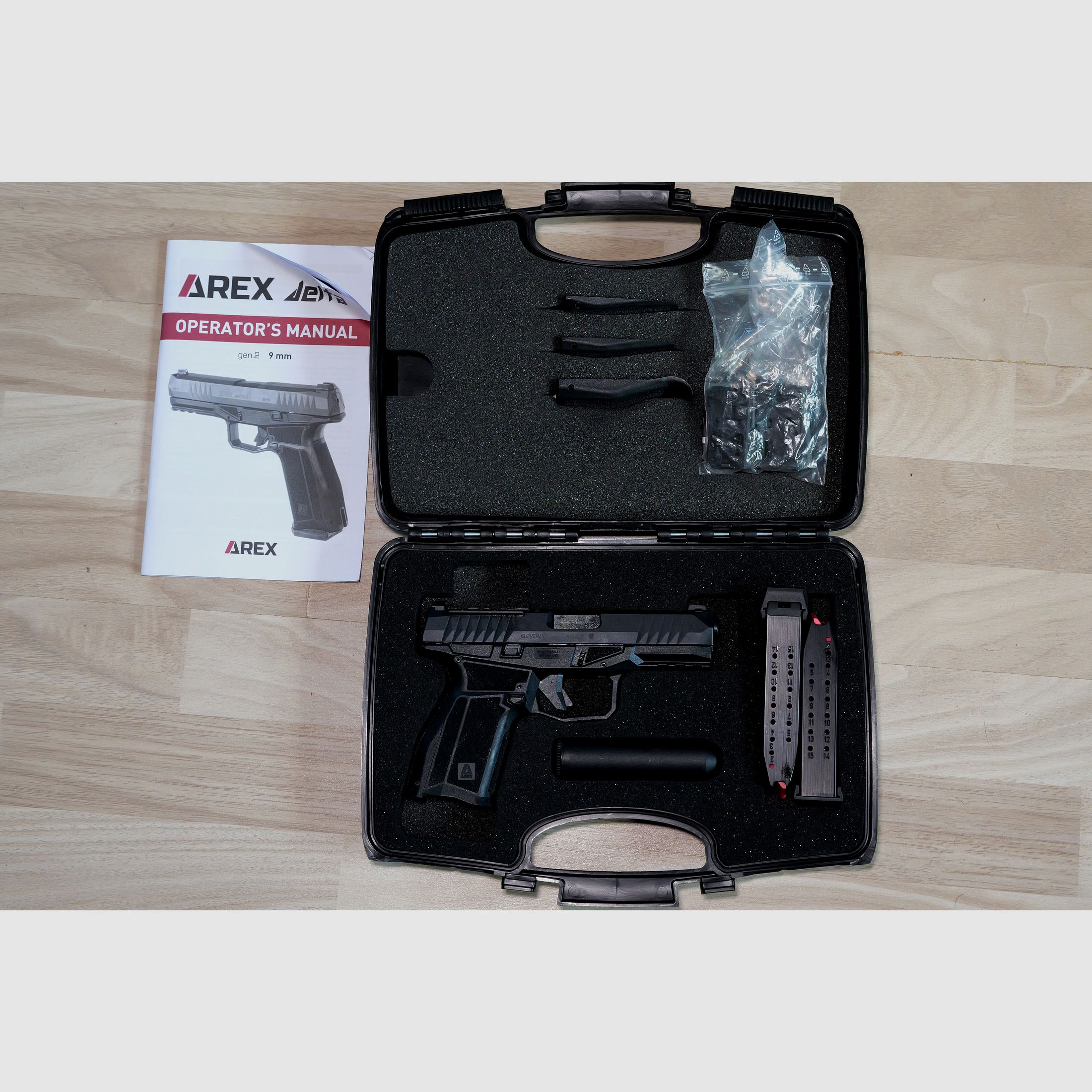 AREX Pistool Delta Gen. 2 X OR Zwart