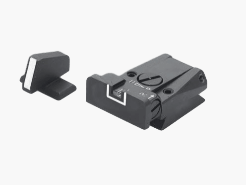 LPA Mikrometer-Visier SPR für HK P7 M8/M13 & MK23 SOCOM White Outline inkl. Korn