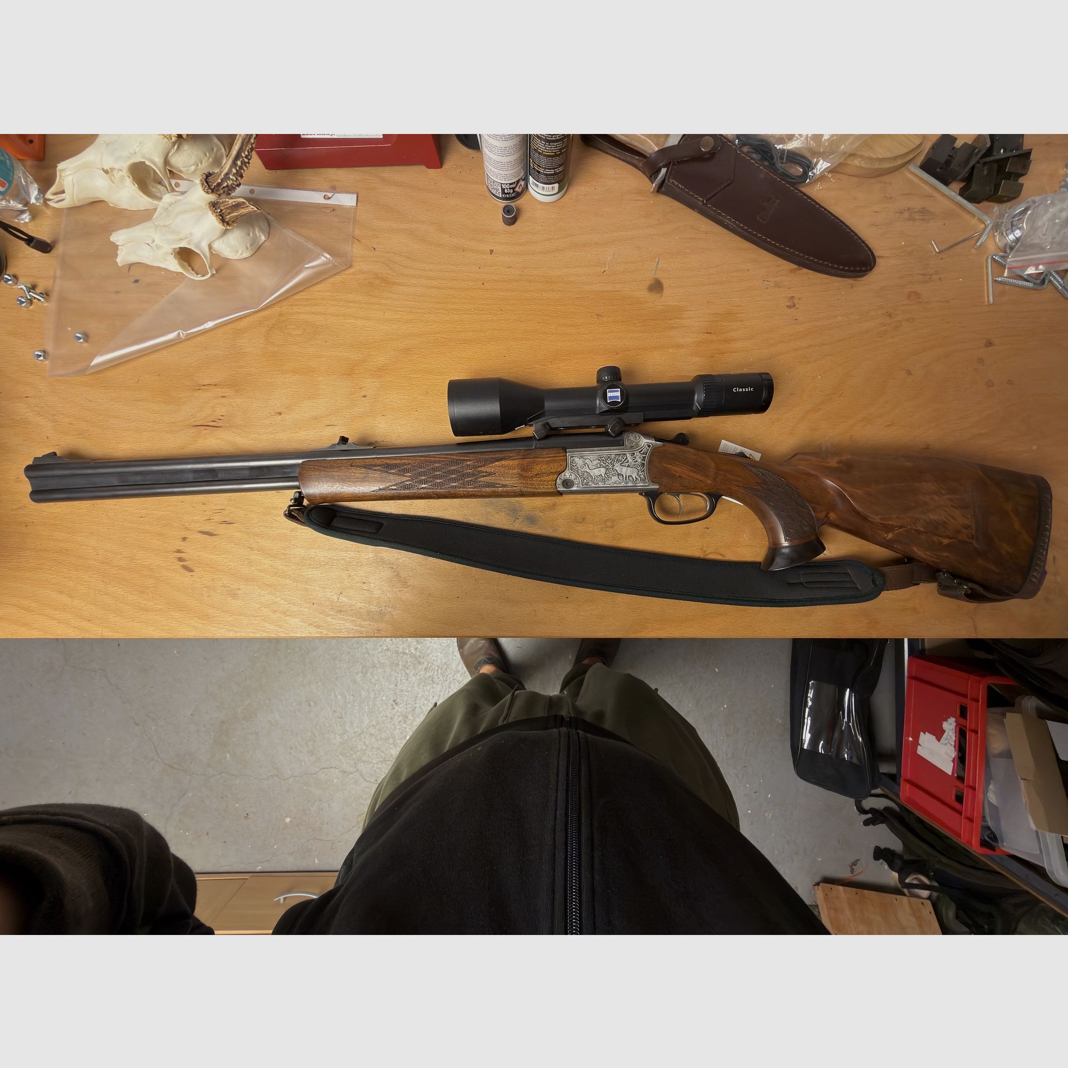 Blaser B95 BBF 30-06 20/76 mit Einstecklauf .22 mag , Bild 1 von 2