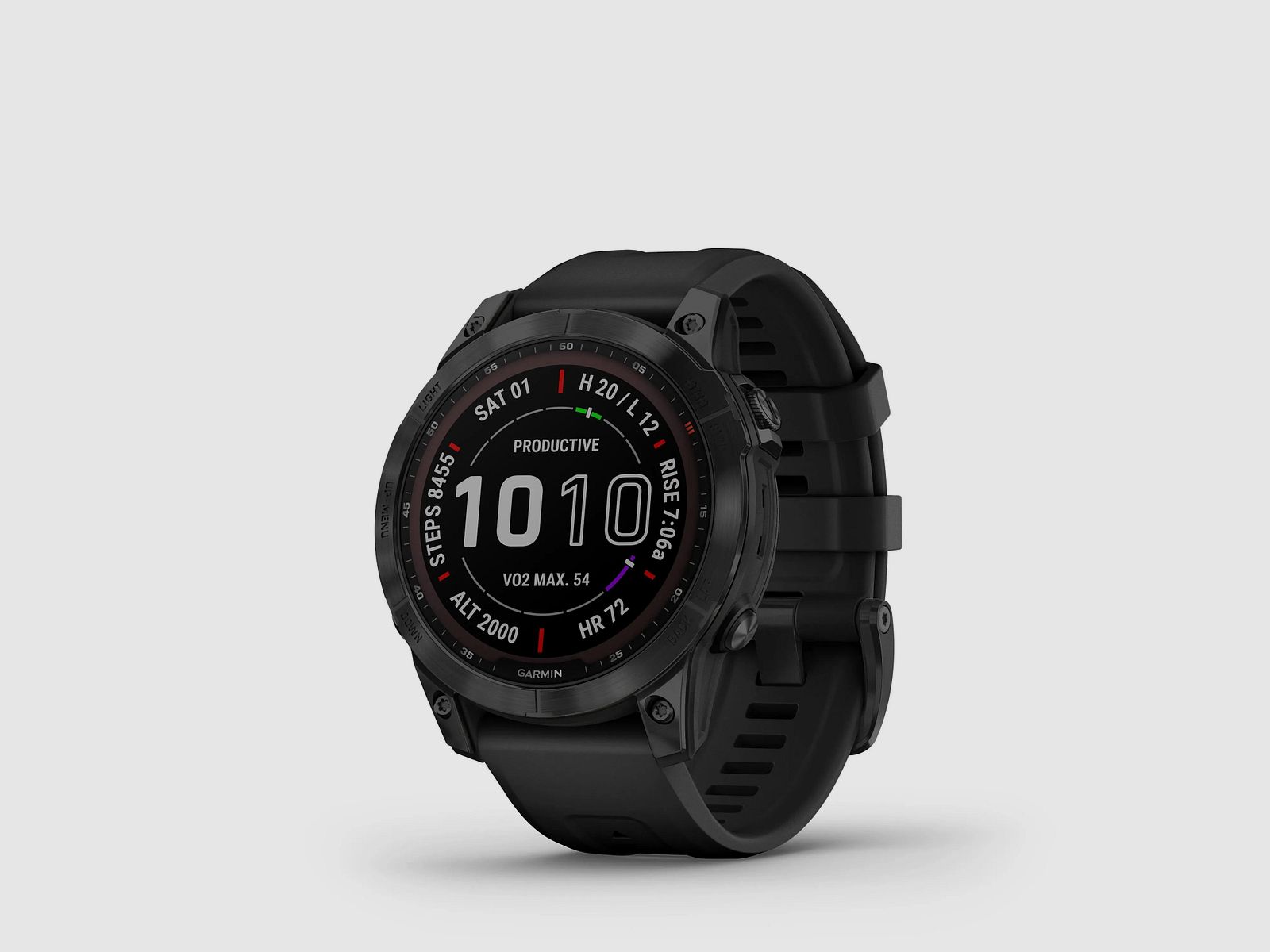 Garmin Smartwatch 7 Sapphire Solar DLC-Titan