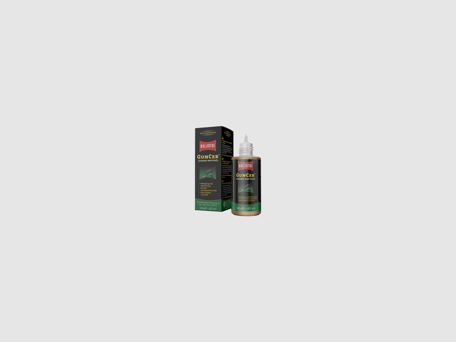 Ballistol GunCer keramische wapenolie, 100ml