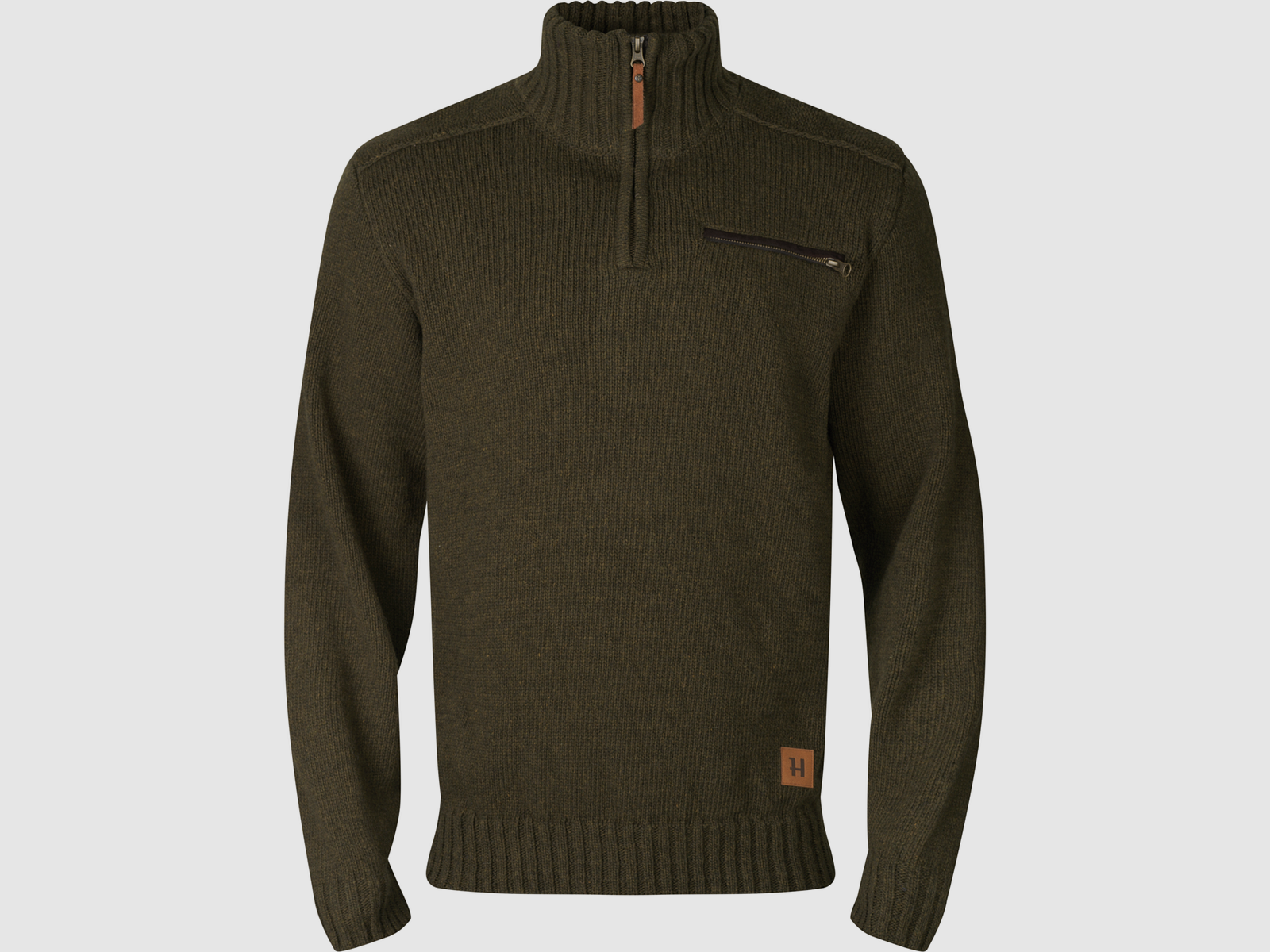 Härkila Maglione da uomo Annaboda 2.0 HSP Knit Pullover willow green, immagine 1 di 6