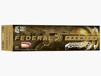 Federal HammerDown .45 Colt 250GR Bonded Hollow Point 20 cartridges