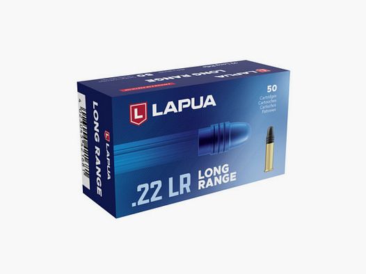 LAPUA LONG RANGE - .22LR - 2,59 G / 40 GRS. - 50 STK