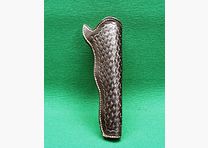Holster en cuir sur mesure, noir, pour revolver de 8"