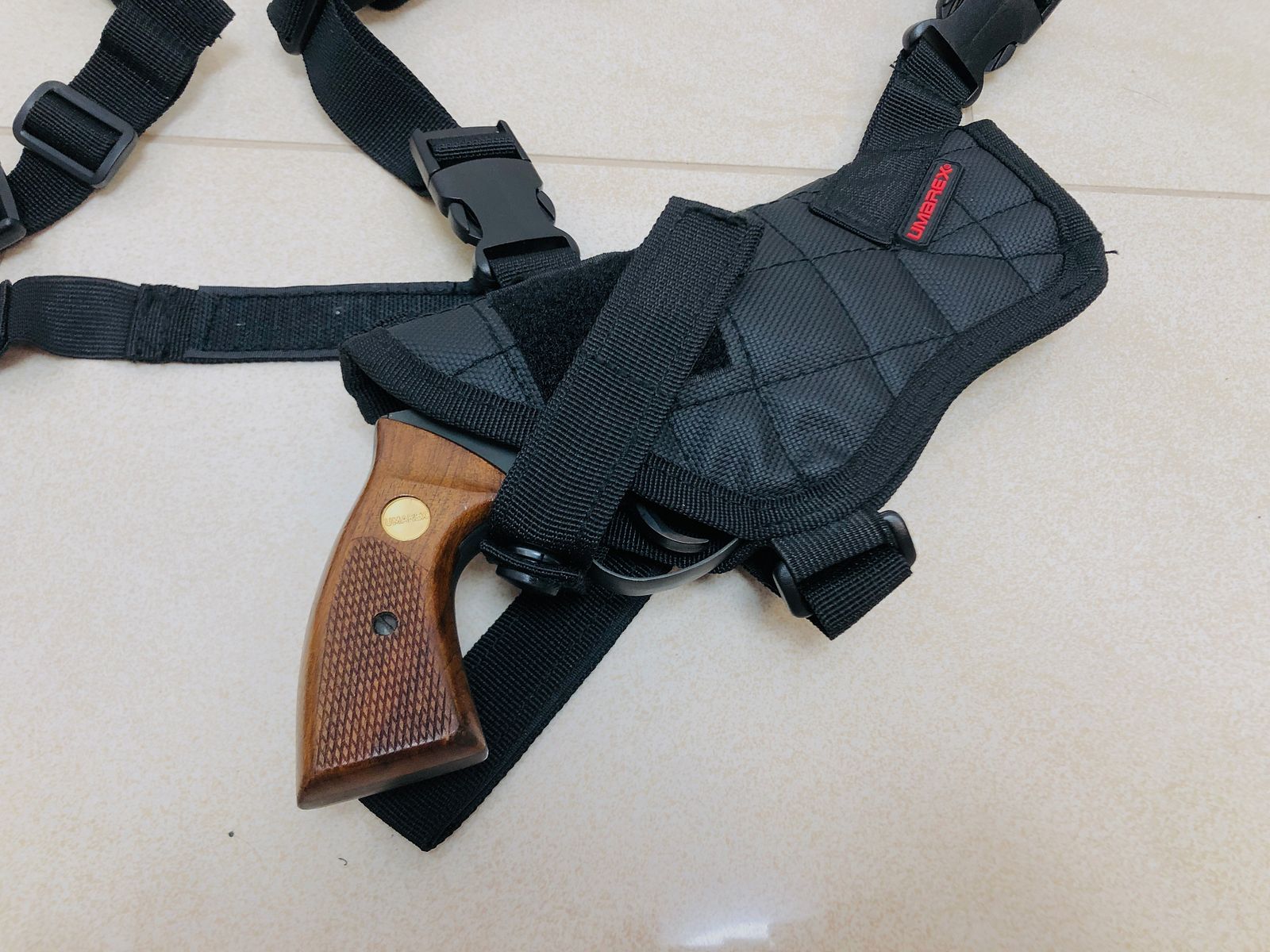 ••• Holster - Lot / 4x Cordura - Pistol holster •••