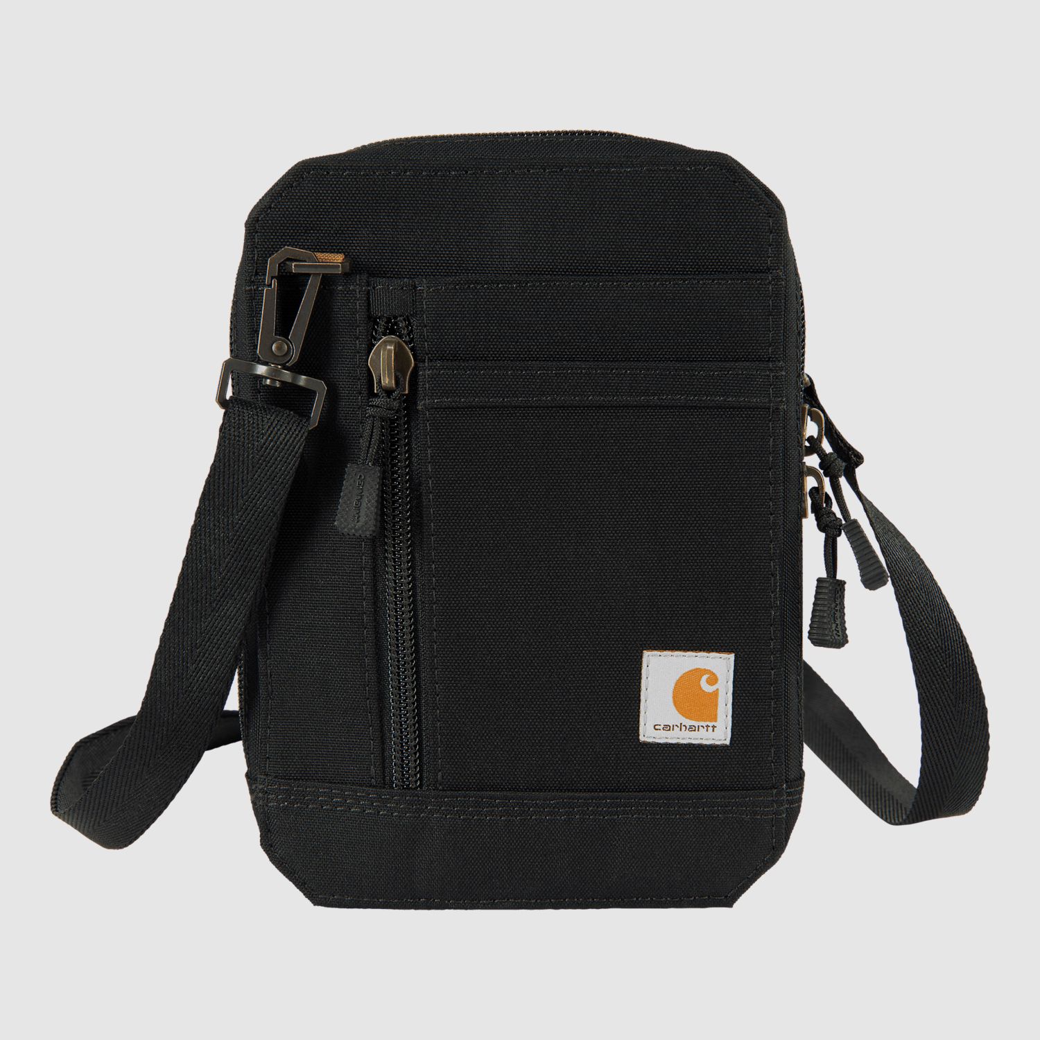 Carhartt Nylon Duck Crossbody Wallet Men Black