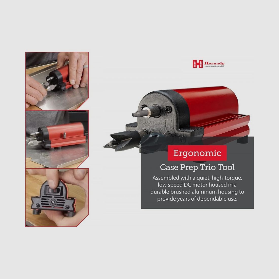 Lock N Load Trio de Préparation de Douilles par Hornady, image 4 sur 5