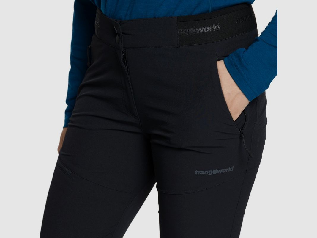 Trangoworld LONG PANTS BALMAZ DF BLACK, image 3 of 4