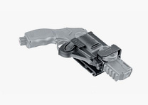 T4E Polymer Holster für HDR 50 / TR 50, mit Aufnahme für Ersatztrommel, Gürtelbreite einstellbar