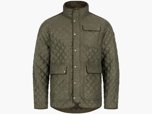 Blaser Herren VINTAGE Jacke Miles oliv-melange / schwarz