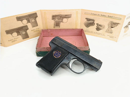 Walther Zella-Mehlis Modello 9 in 6,35 Browning