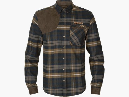 Jarne shooting L/S shirt Dark Olive 4XL