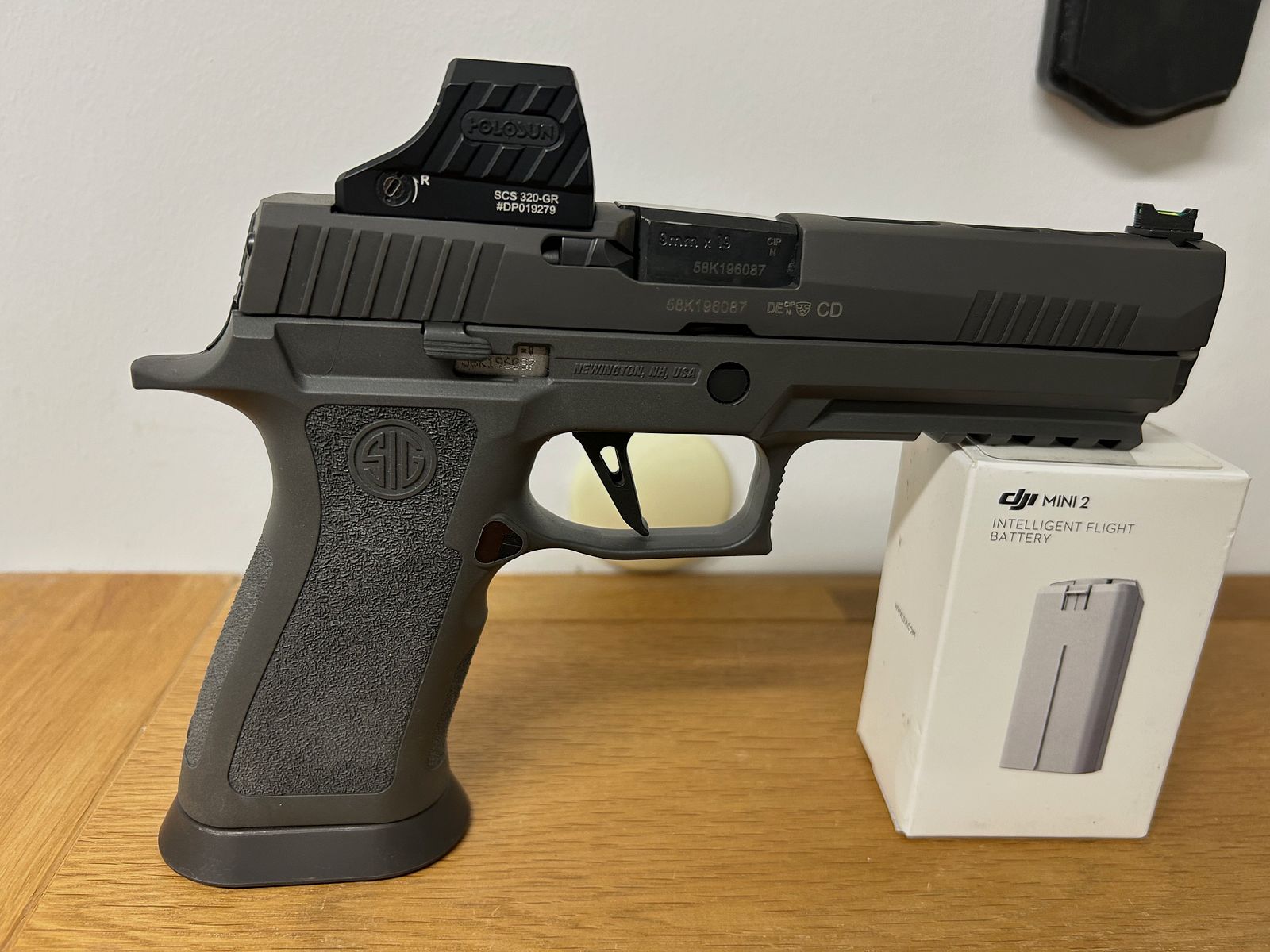 SIG Sauer P320 XFIVE Legion 9 mm Luger incl. Holosun SCS red dot