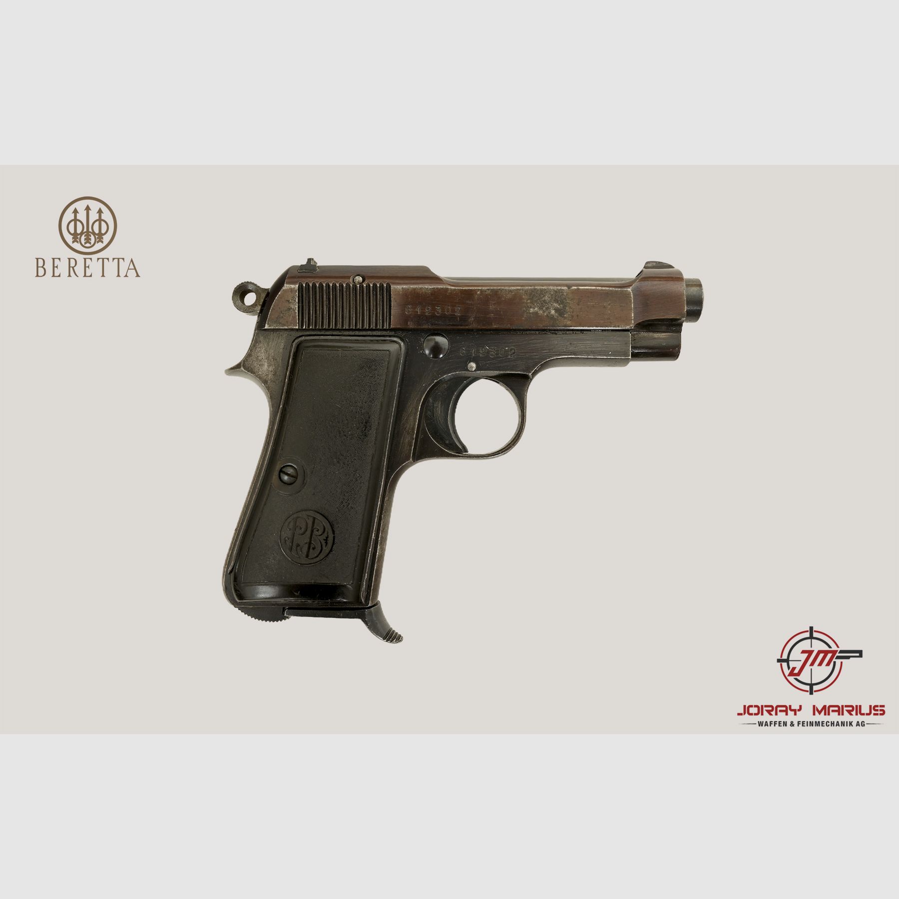 Beretta Mod. 1934 9mm Kurz JG1937, immagine 1 di 2