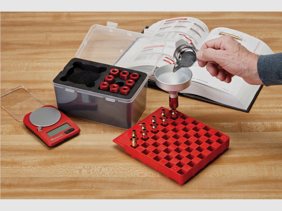 Hornady Premium Pulvertrichtersatz aus Aluminium