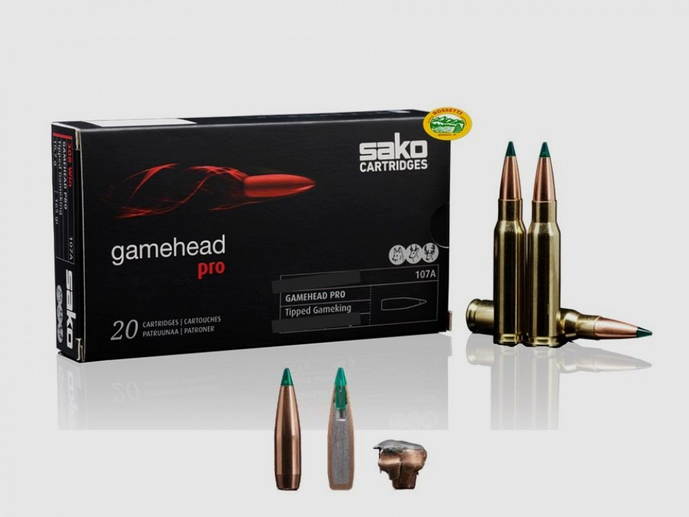SAKO munitions cal. 300 win mag GAMEHEAD 180 gr. - 153A