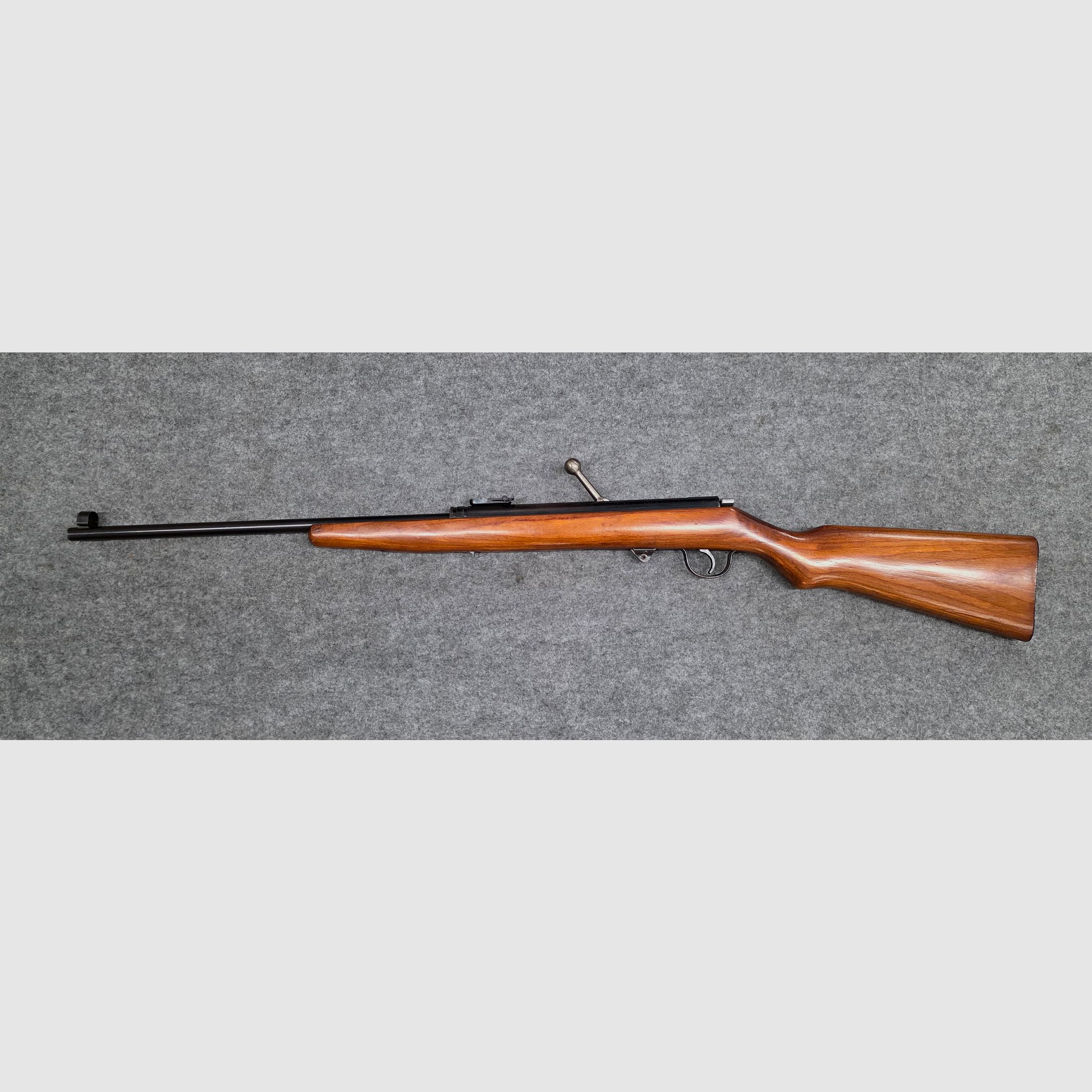 2.) Haenel Mod. 49a Q1 Qualität mit Schichtholzschaft von 1963 im sehr schönen Zustand Durchlader kein 310