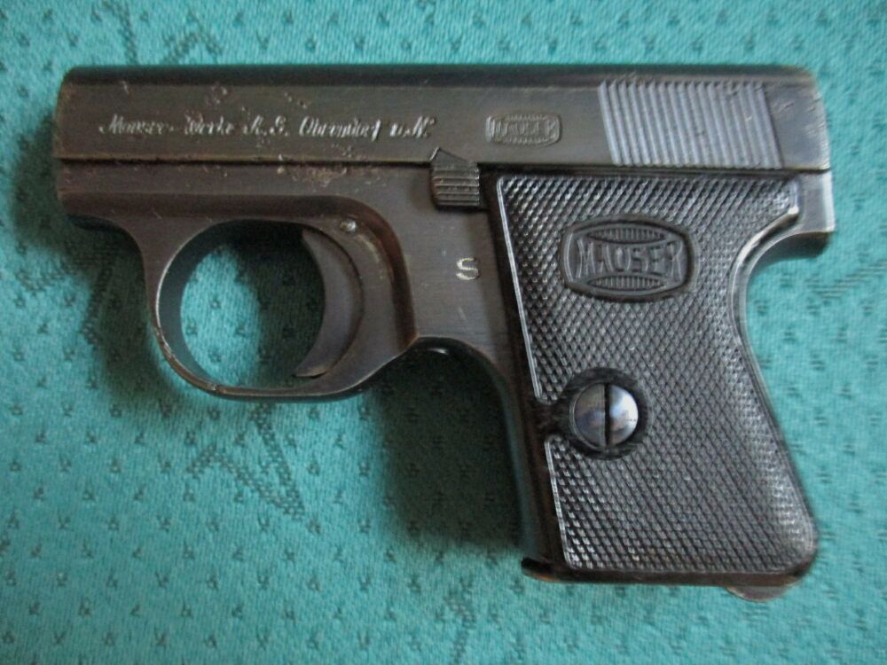 Pistool 6,35mm Mauser WTP II uit verzameling WTP2