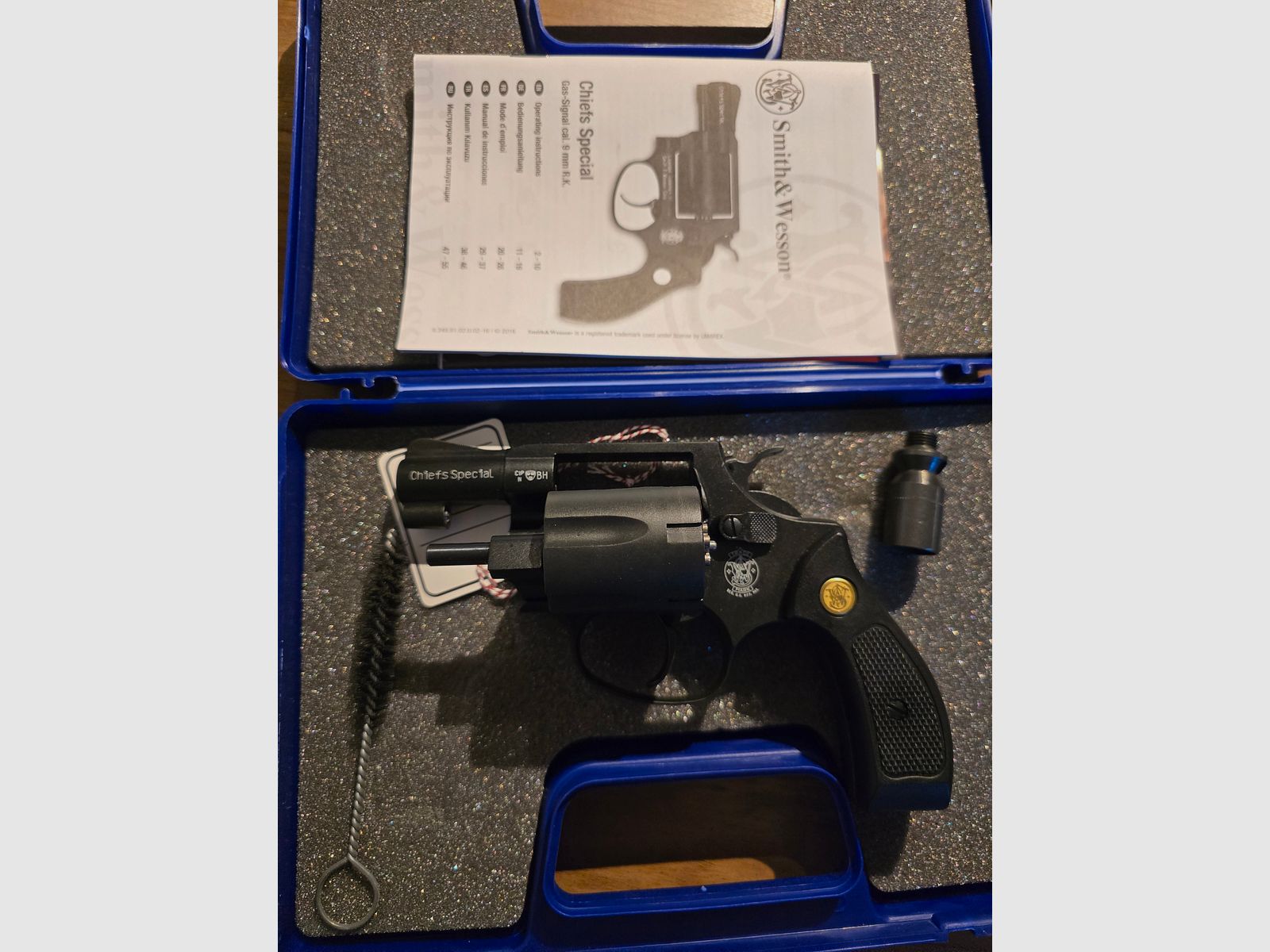 Smith & Wesson Chiefs Special 9mm R.K black Only pickup!