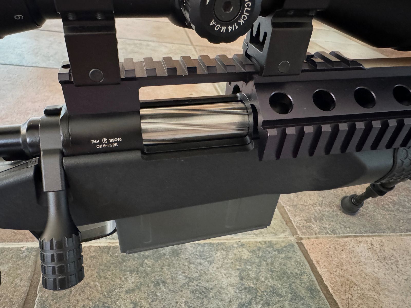 Novritsch SSG10 A2 met tuning en veel accessoires