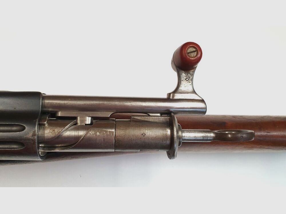 Fabryka broni Bern karabina powtarzalna Fabryka broni Bern Szwajcarski K11 Kaliber 7,5x55 Szwajcarski kompletny z dopasowanymi numerami + bagnet