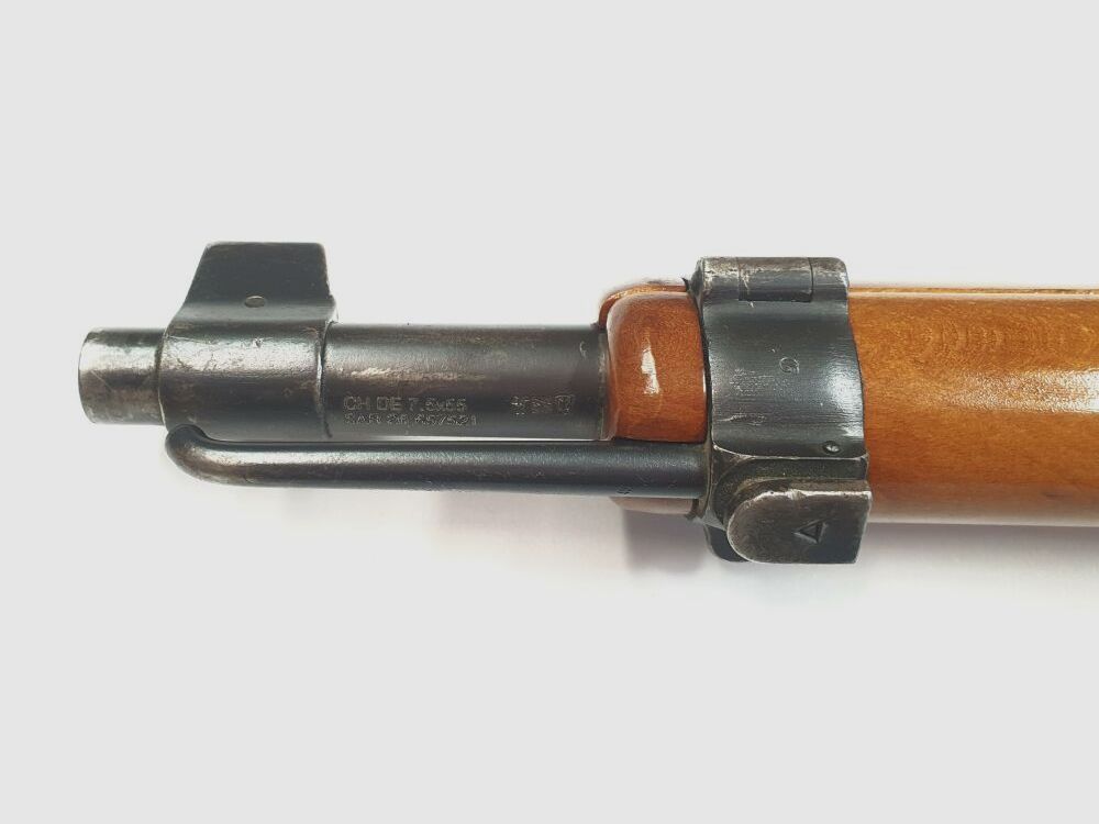 Waffenfabrik Bern carabina a otturatore svizzera Schmidt Rubin K31 calibro 7,5x55 swiss con numeri corrispondenti e ristrutturata, immagine 7 di 10