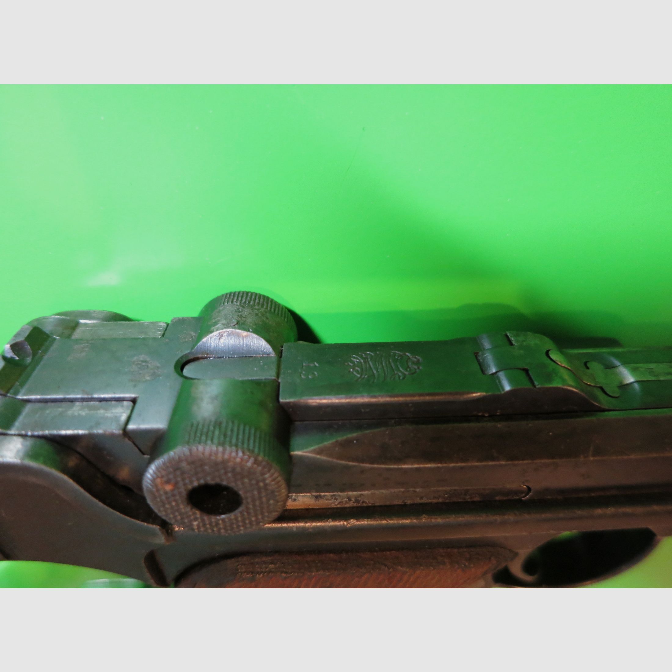 Deutsche Waffen- und Munitionsfabriken (DWM) 1917, Pistole 08 P08, 9 mm Luger     #39