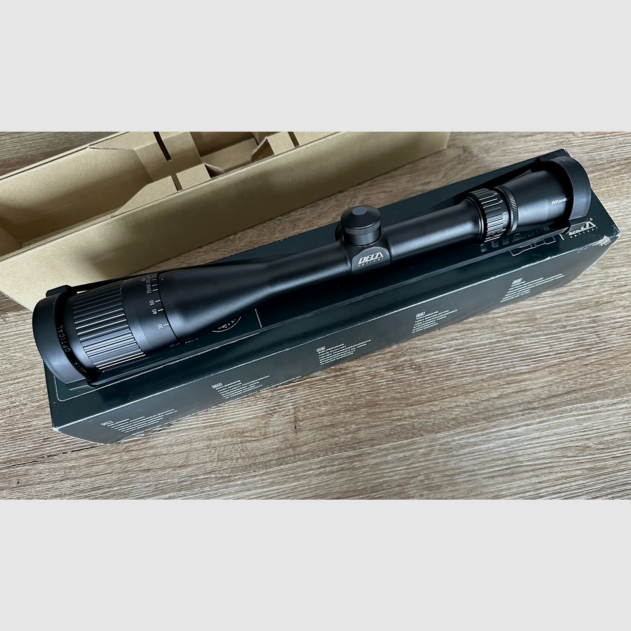 Zielfernrohr Delta Optical Titanium 4-16x42 MilDot