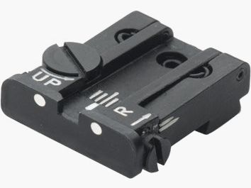 LPA TPU32GL30 adjustable micrometer rear sight for Glock pistols – 2-point