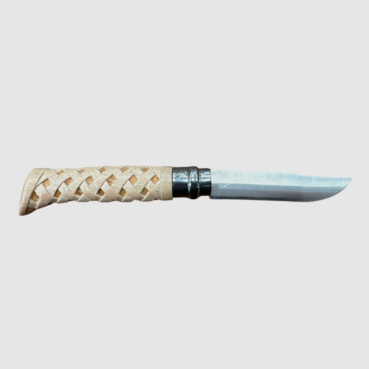 MESSER – OPINEL – N.8 INOX HANDGEFERTIGT MIT DIAMANT-MUSTER, Bild 4 von 4