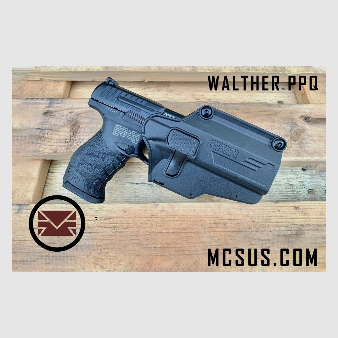 Hartschalenholster für T4E-Pistolen (für Linkshänder), Bild 6 von 7