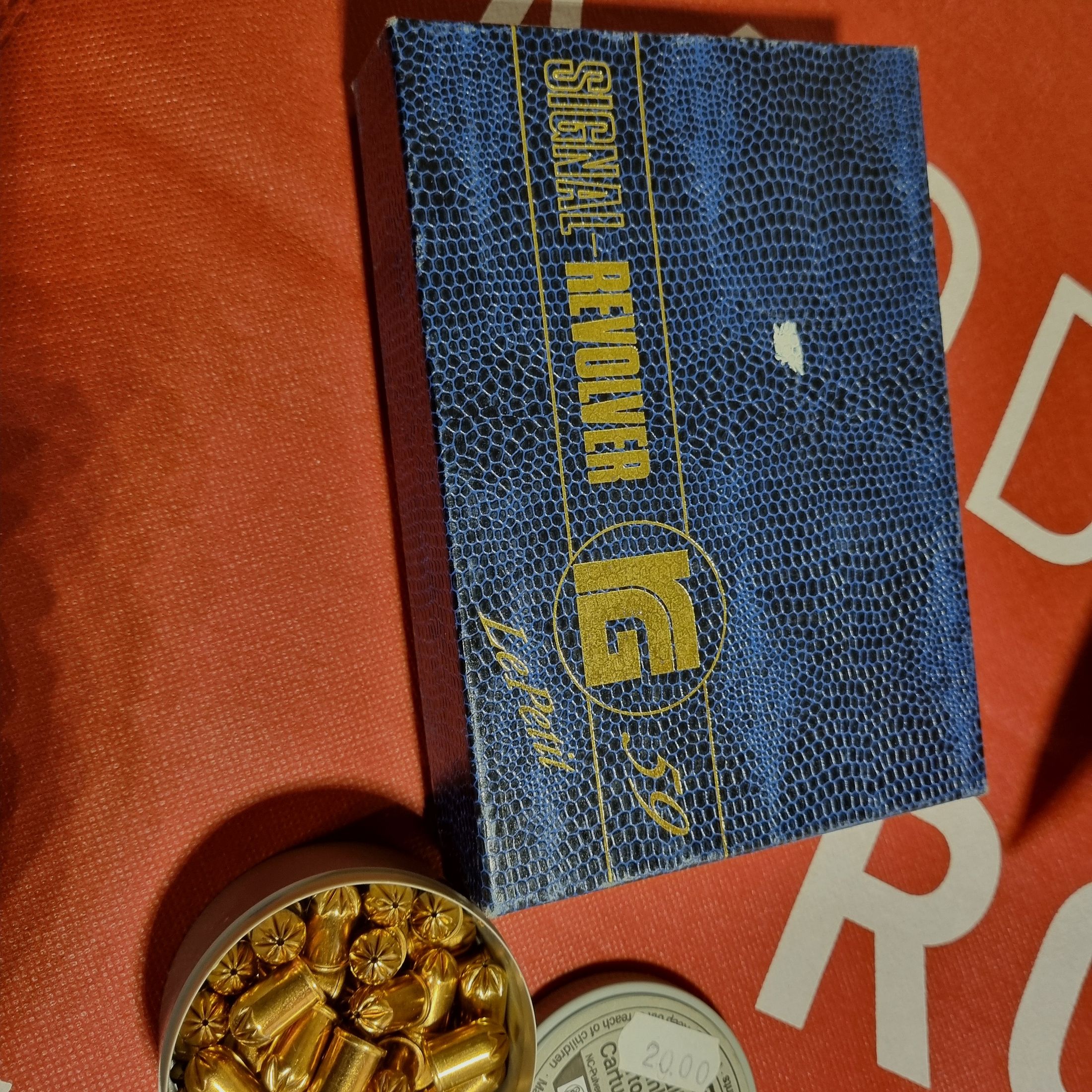 Röhm RG 59 Le Petit, 9mm, PTB 527 old version, blued, plus 50 cartridges