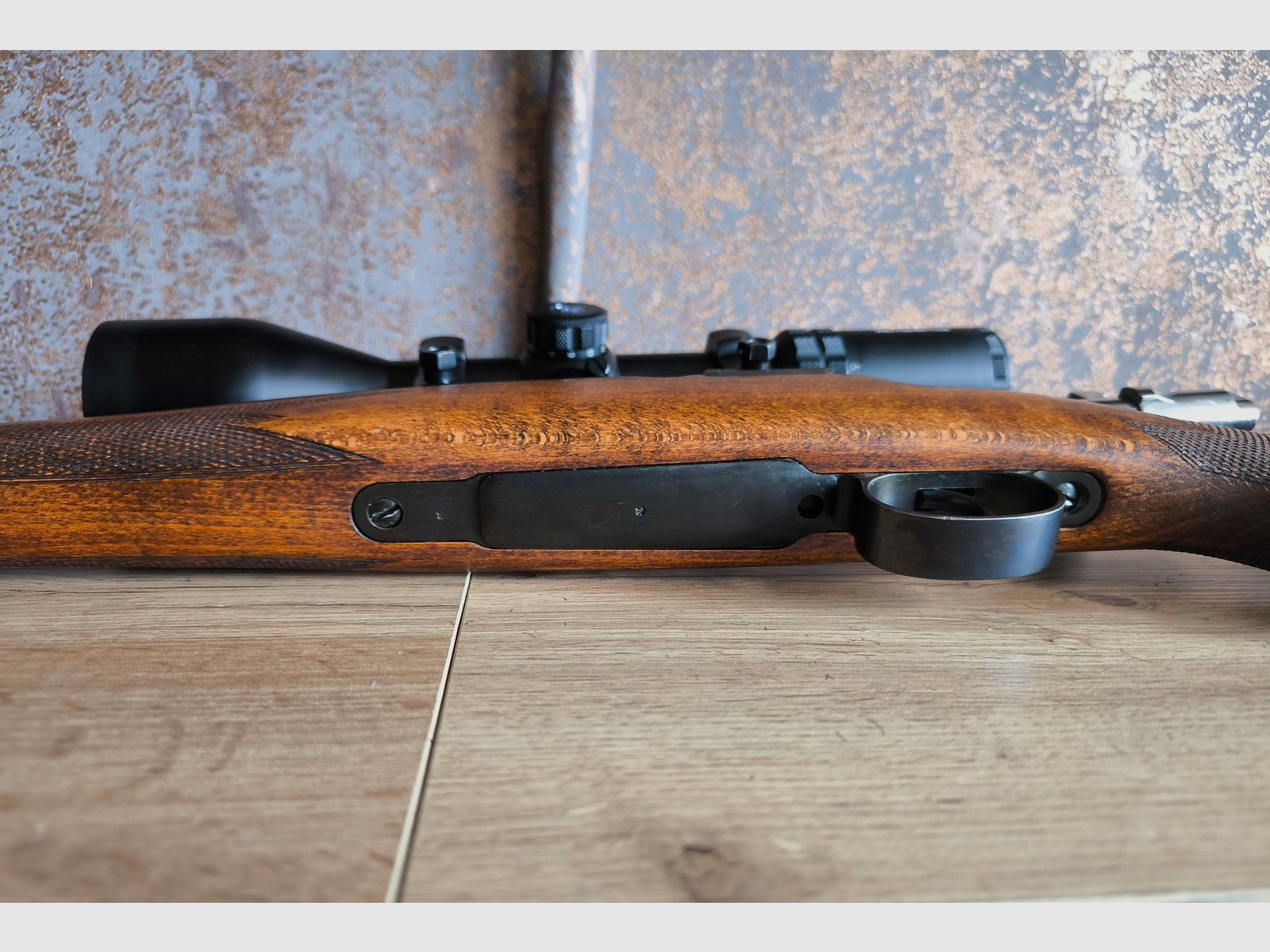 Repetierbüchse M38 Schweden Mauser 6,5×55 SE – jagdlich umgebaut, Zielfernrohr und Zubehör