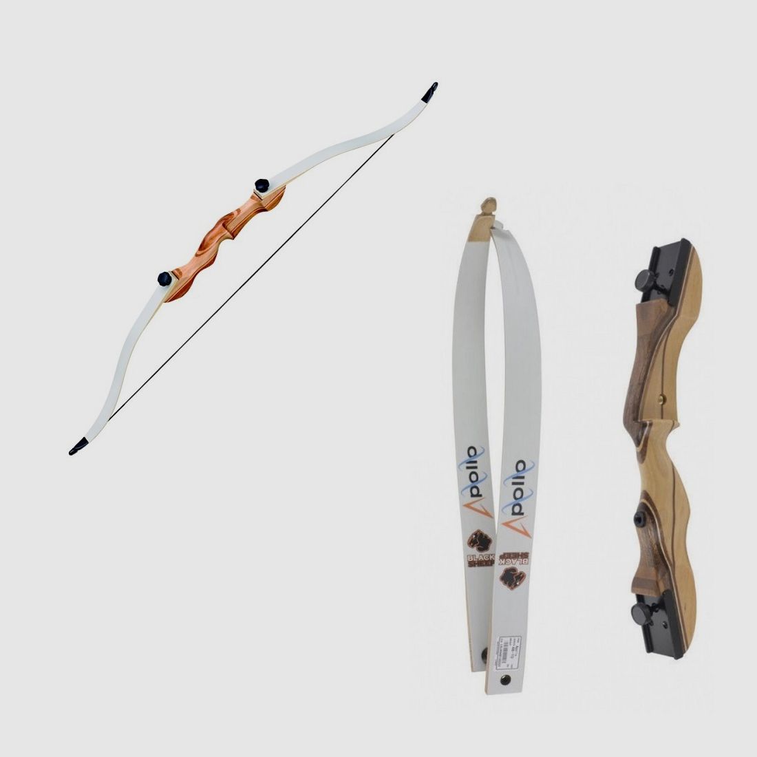 Beginner Bow Apollo Black Sheep 68" 26 lbs.