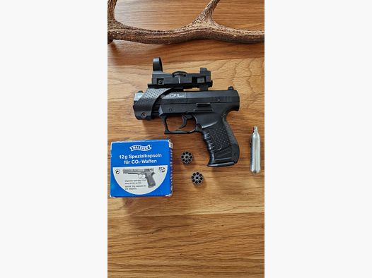 Umarex CPS Sport z celownikiem punktowym pistolet pneumatyczny CO2