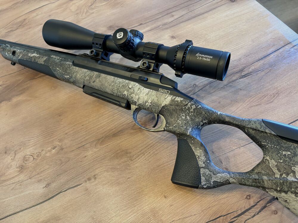 Sako S20 Hunter Kompletny Zestaw Luneta Tłumik 6,5mm Creedmoor