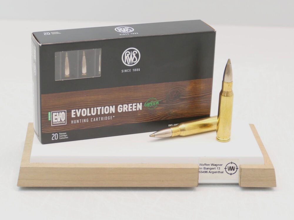 RWS Evo Green 8,8g/136grs. A20 .30R Blaser