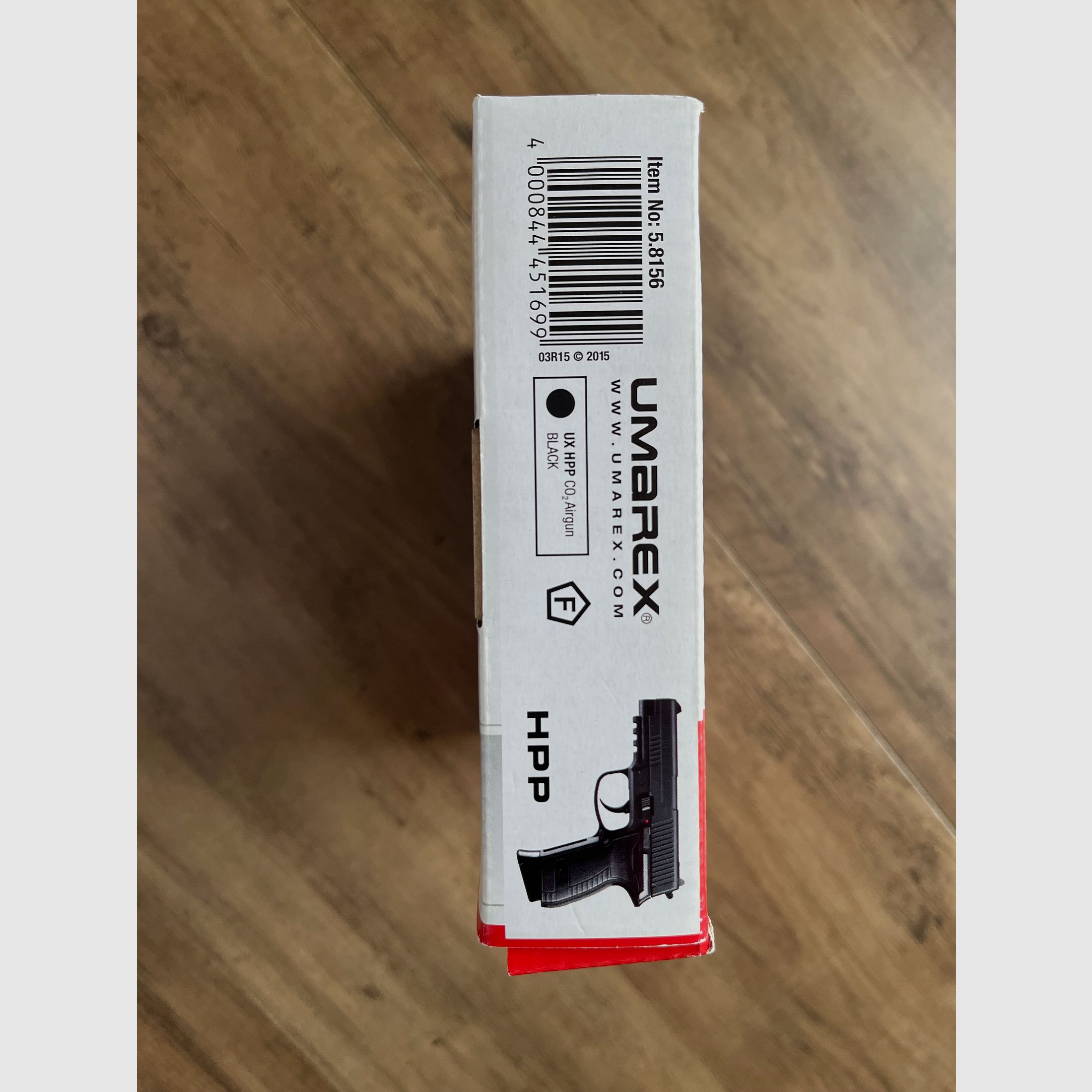 Umarex HPP 4,5 mm staal BB blowback Co2-pistool