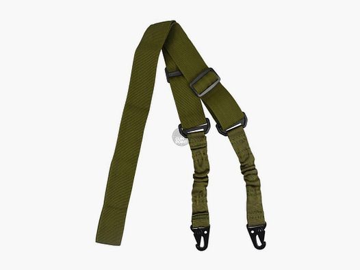 OpTacs - Two Point Multi-Tactical Sling - adjustable rifle strap Army Green