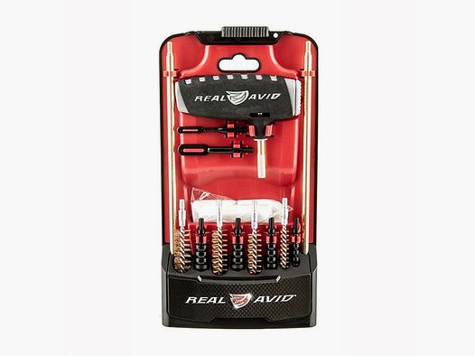 Real Avid Gun Boss PRO Zestaw do czyszczenia pistoletów dla .45, .40, .357, .38, 9 mm