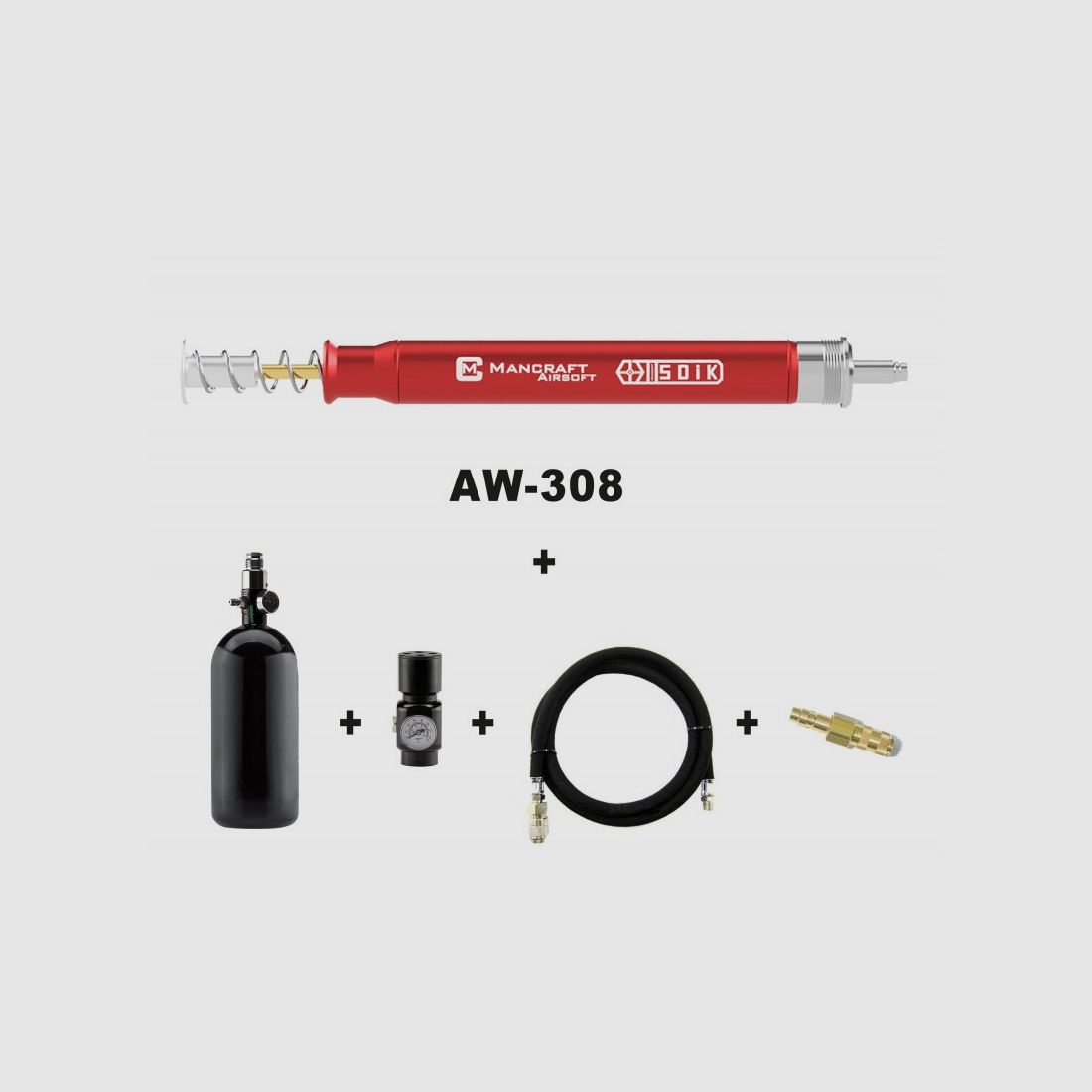 Komplettset HPA SDIK für Sniper Spring AW308
