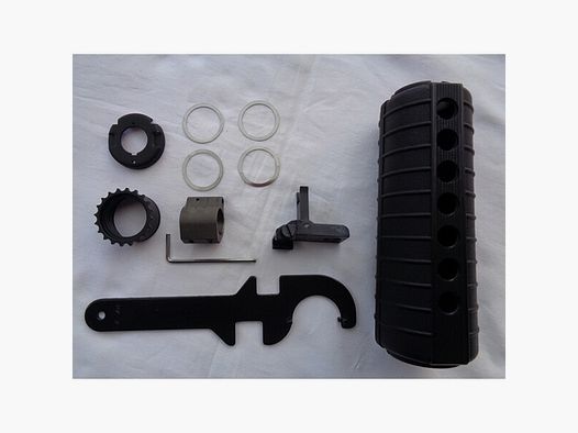 M4/M16 AEG/GBB Set div. Teile für Frontstock + M16 Werkzeug/Tool, neuwertig