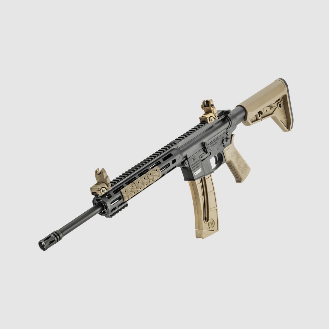 Smith & Wesson Rifle M&P15-22 Sport MOE SL 16.5′ .22Lr. F.D.E., immagine 3 di 5