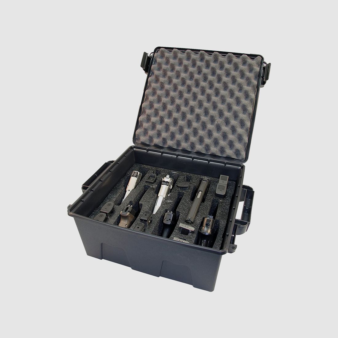 MTM Transportkiste für Pistolen TPC6 dunkelgrau