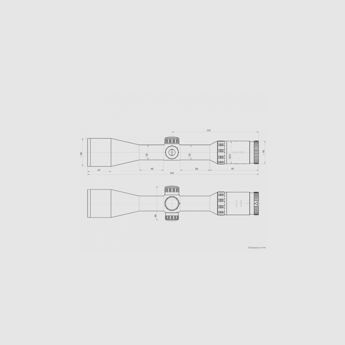 Kahles Helia 2-10x50i riflescope