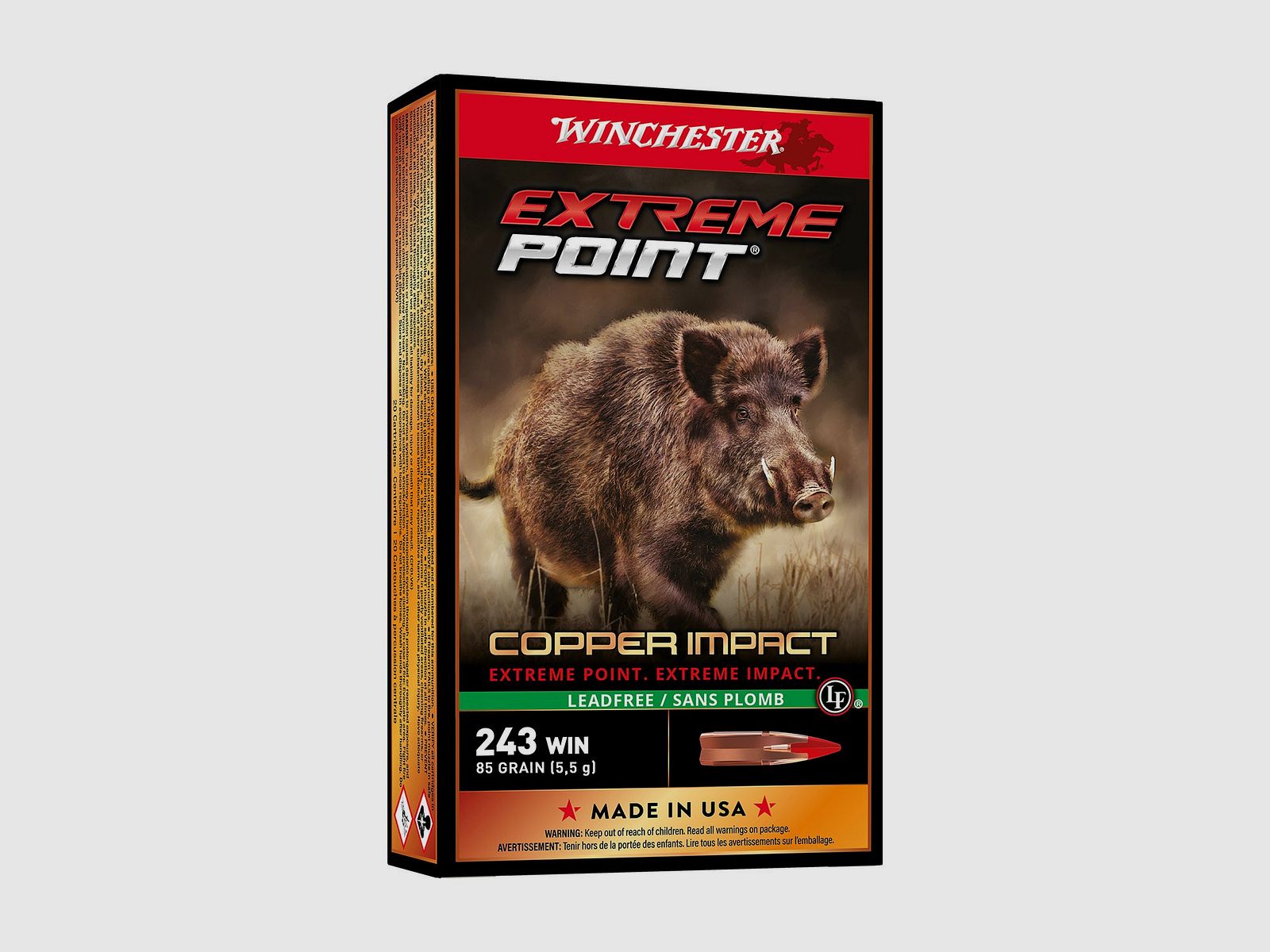 Winchester Extreme Point Copper