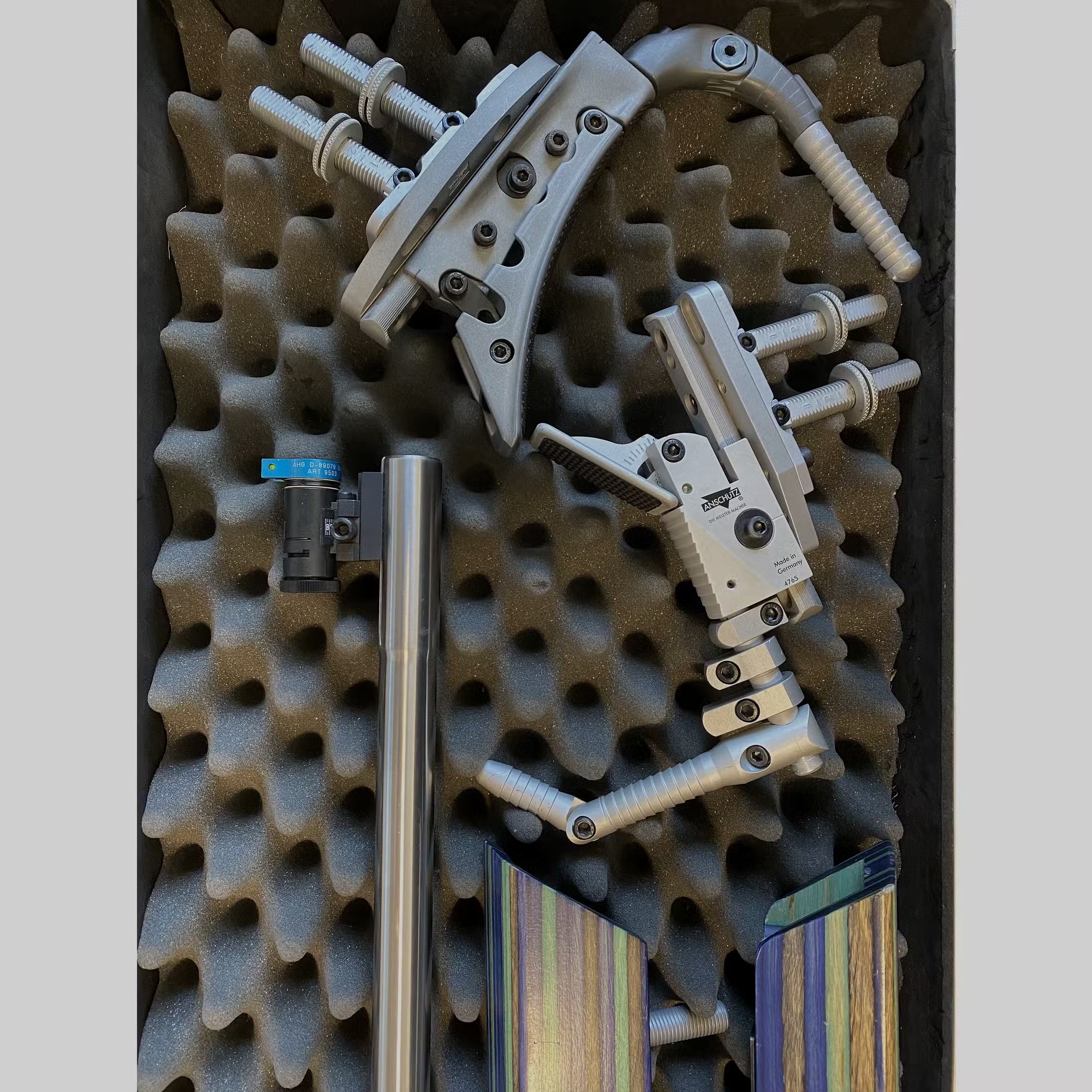 Anschütz 2013 aluminum stock with stainless steel barrel - special edition